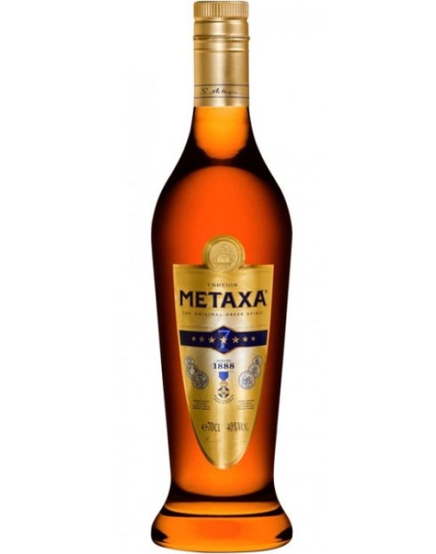 Garcias - Vinhos e Bebidas Espirituosas - BRANDY METAXA 7 *******  1