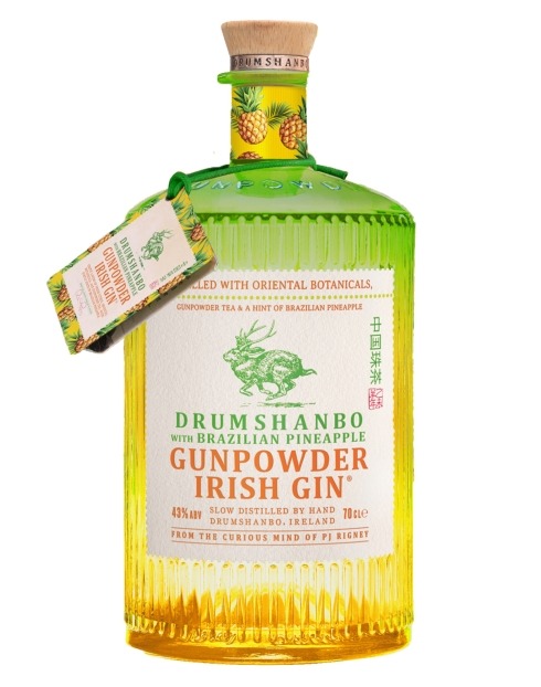 Garcias - Vinhos e Bebidas Espirituosas - GIN DRUMSHANBO GUNPOWDER BRAZILIAN PINEAPPLE 1