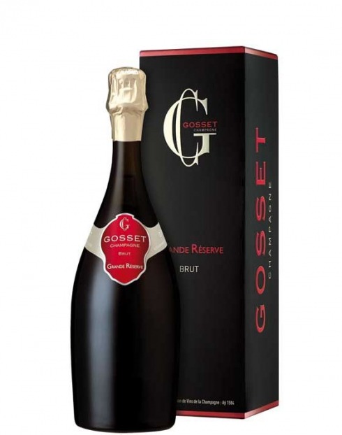 Garcias - Vinhos e Bebidas Espirituosas - CHAMPAGNE GOSSET GRANDE RESERVE BRUT C/CX 0.75L 1