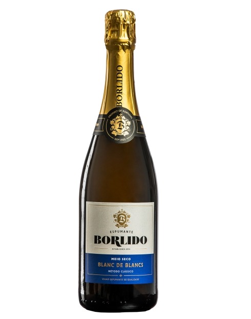 Garcias - Vinhos e Bebidas Espirituosas - VINHO ESPUMANTE BORLIDO BLANC DE BLANCS MEIO SECO  1