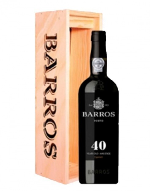 Garcias - Vinhos e Bebidas Espirituosas - VINHO PORTO BARROS 40 ANOS CX. MADEIRA 1 Imagem Zoom