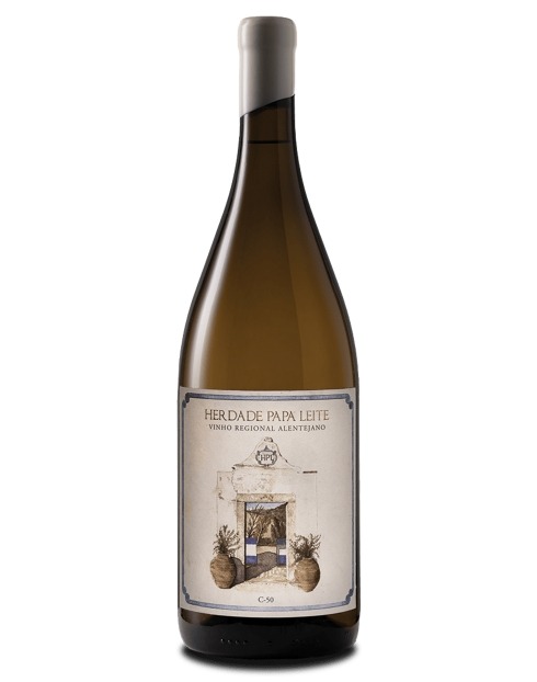 Garcias - Vinhos e Bebidas Espirituosas - VINHO HERDADE PAPA LEITE C50 BRANCO 2023 1