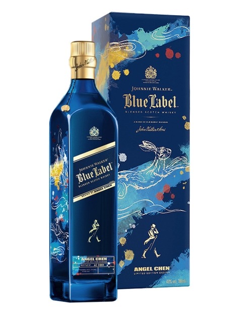 Garcias - Vinhos e Bebidas Espirituosas - WHISKY JOHNNIE WALKER BLUE LABER THE YEAR OF THE RABBIT 1